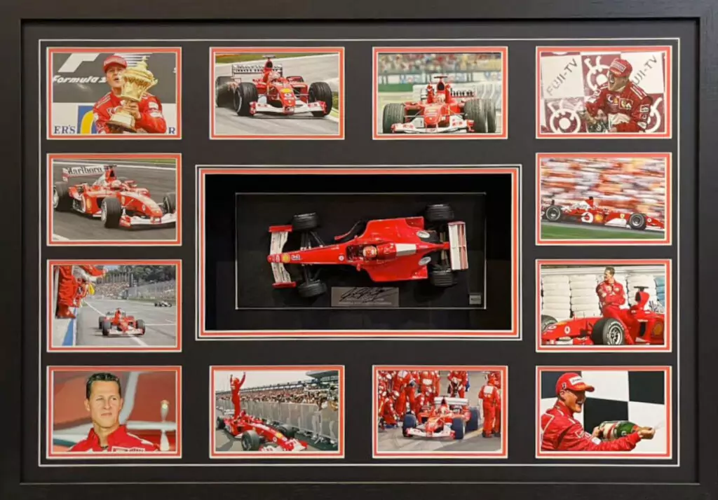 Michael Shumacher Signed Car