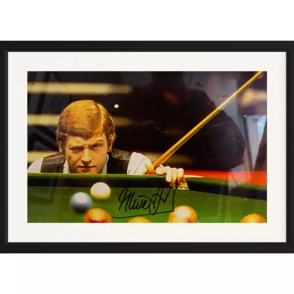 Steve Davis Signed Photo