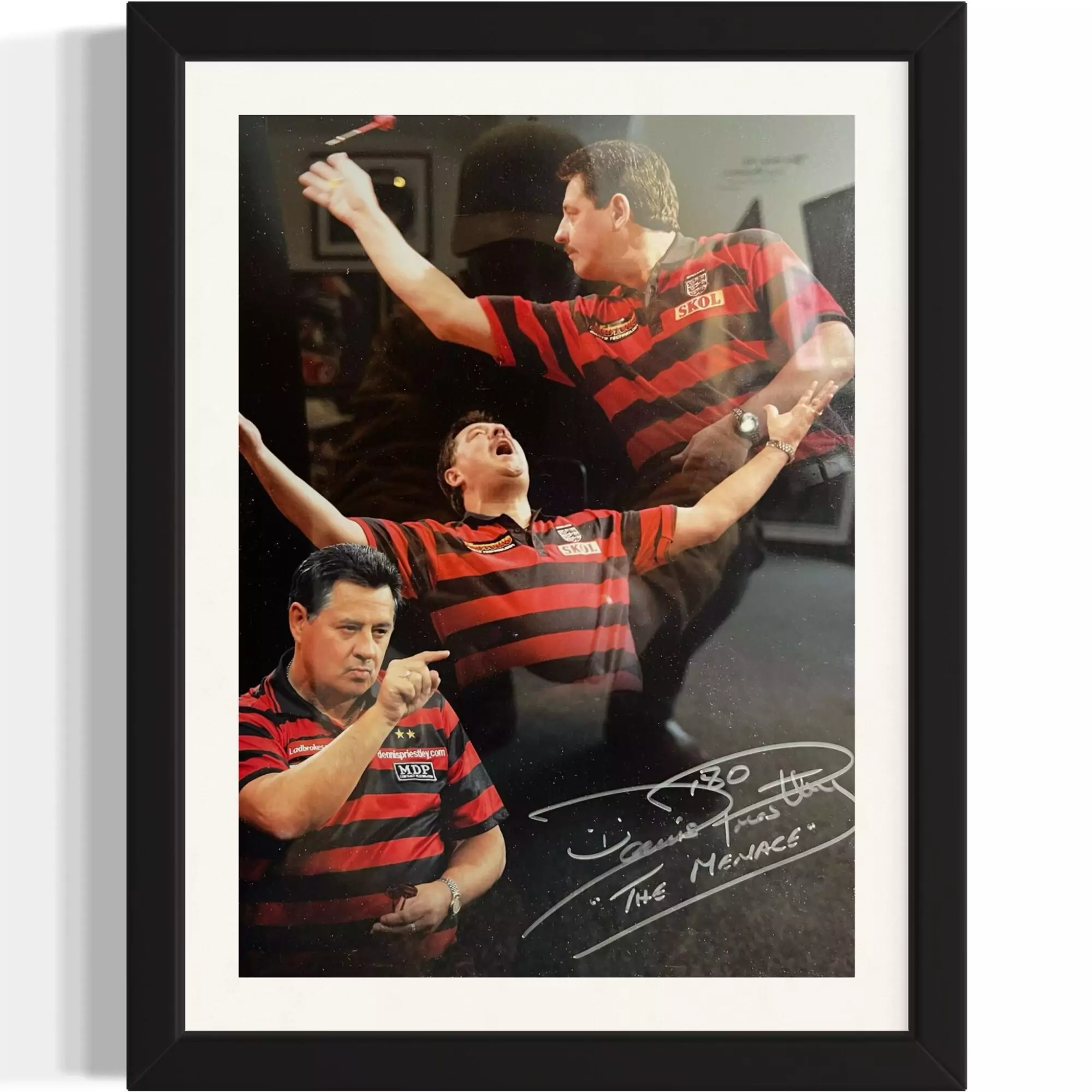 Dennis Priestley Signed Photo