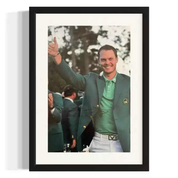 Justin Rose Signed Photo
