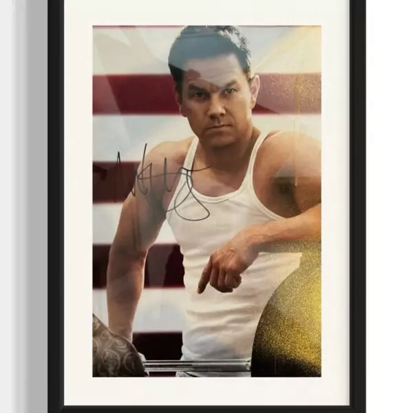 Mark Wahlberg Signed Photo