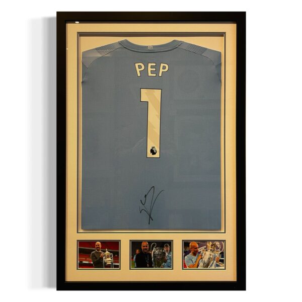Pep Guardiola Signed Shirt