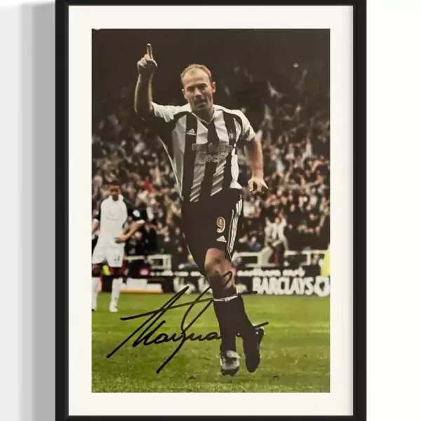 Alan Shearer Signed Photo