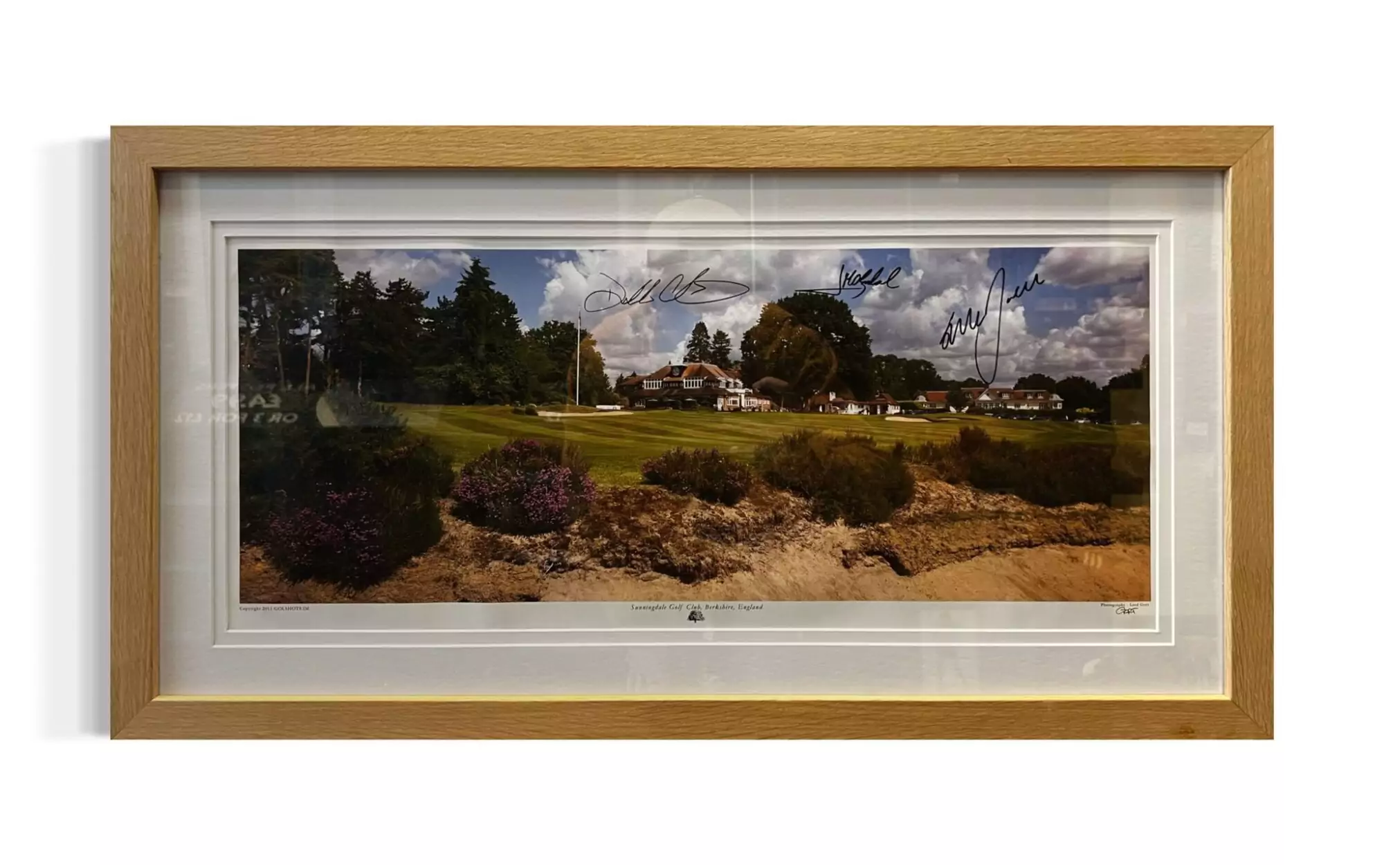 Sunningdale Golf Course Signed Photo